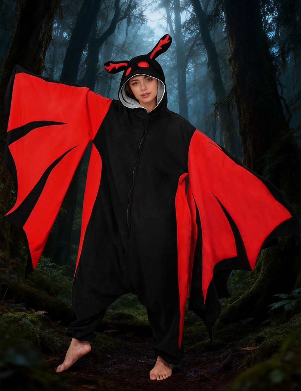 Mothman Onesie - ANACOSPLAYONE