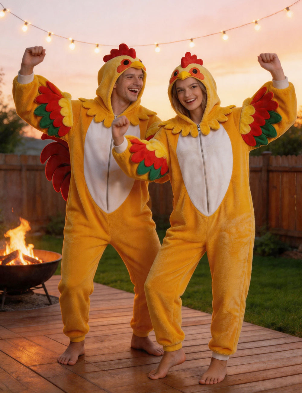 Yellow Chicken Costume