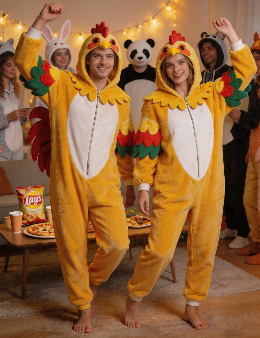 Yellow Chicken Costume