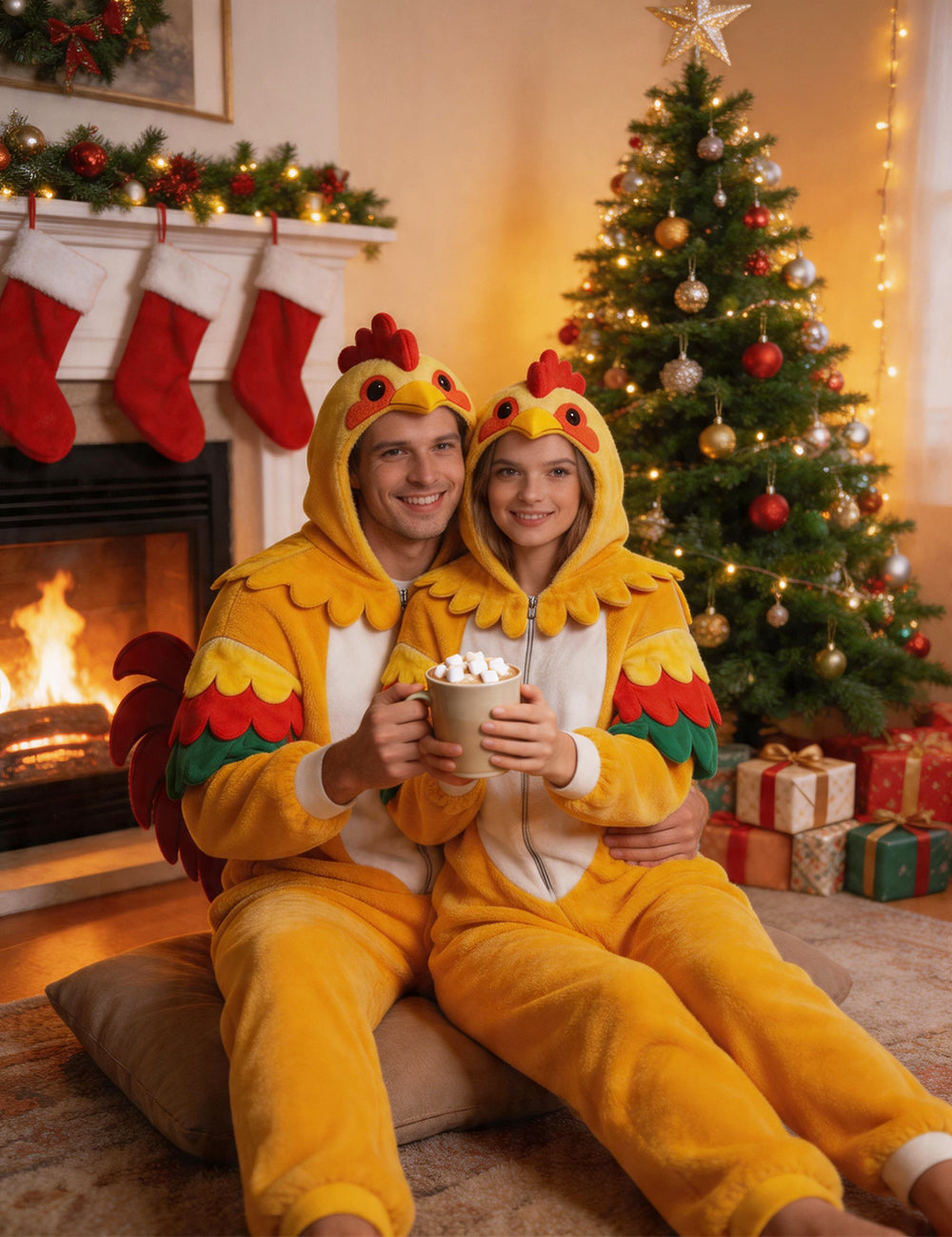 Yellow Chicken Costume