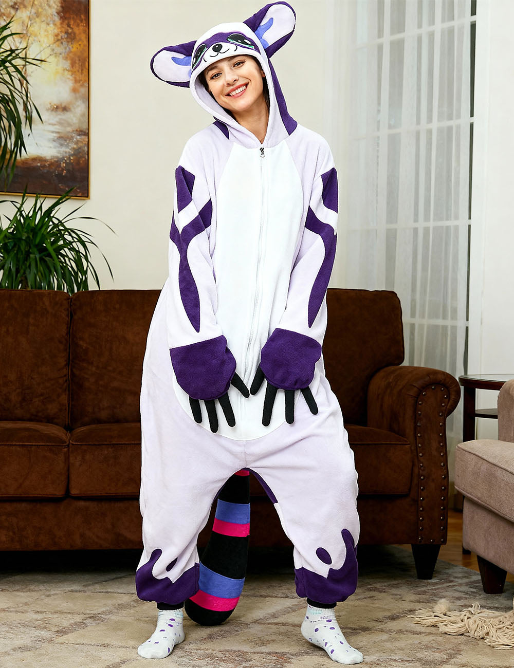 Raccoon Onesie - ANACOSPLAYONE