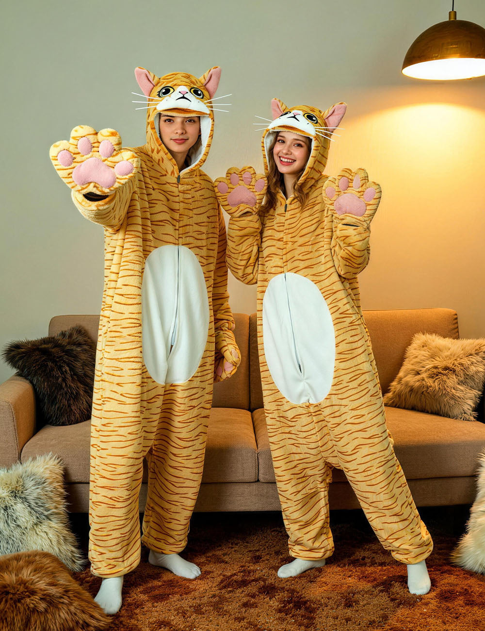 Ginger cat Onesie - ANACOSPLAYONE