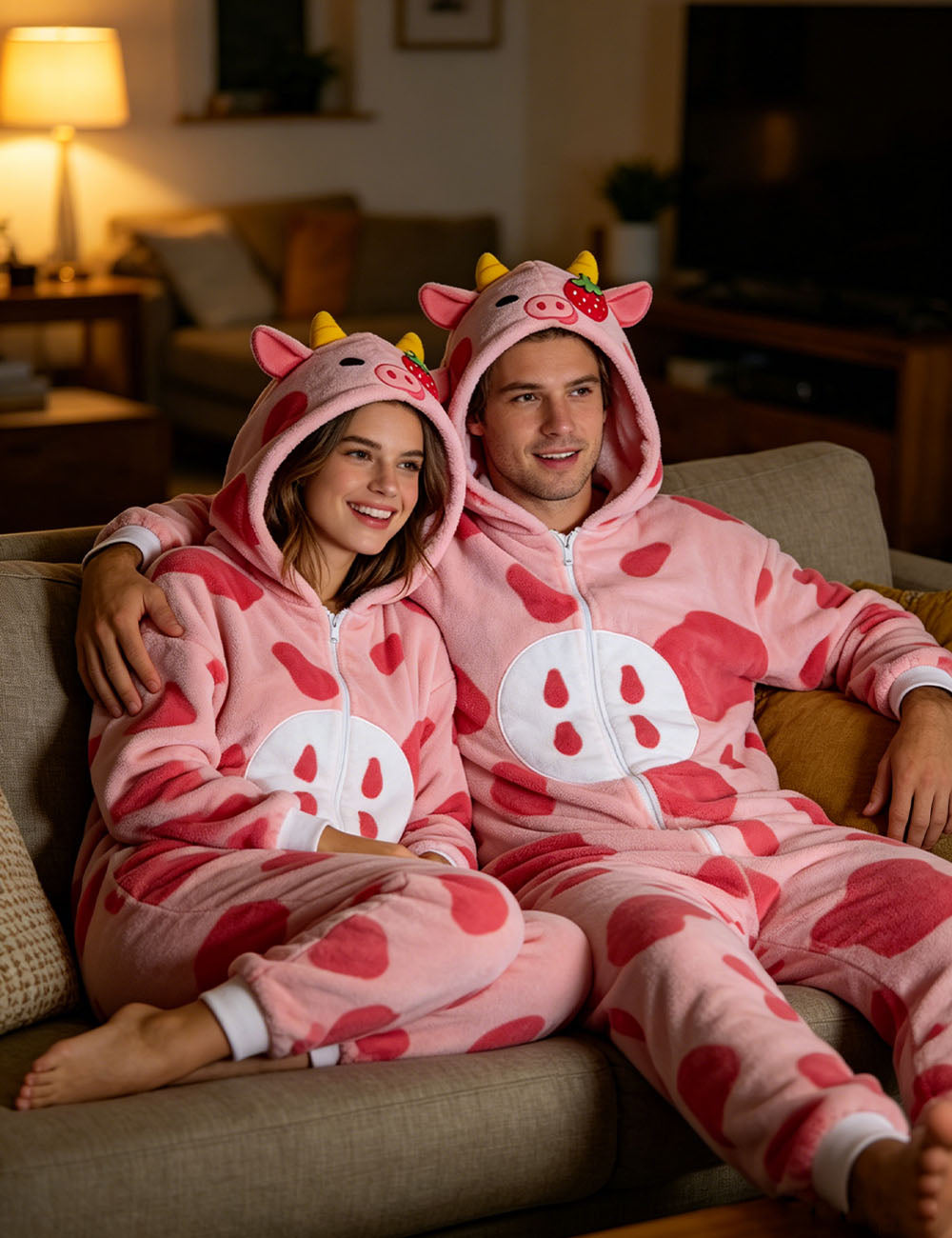 Pink Cow Costume