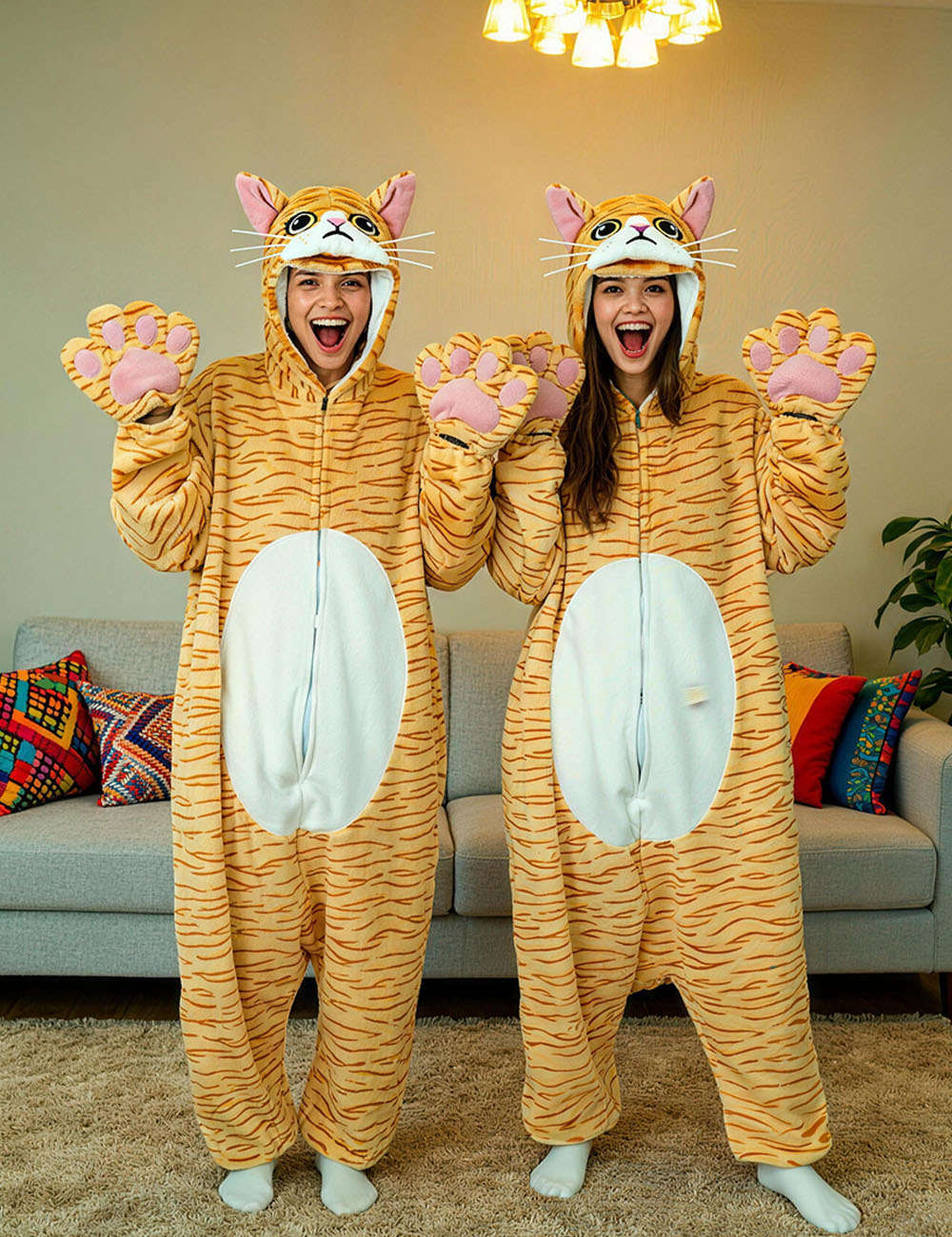 Ginger cat Onesie - ANACOSPLAYONE