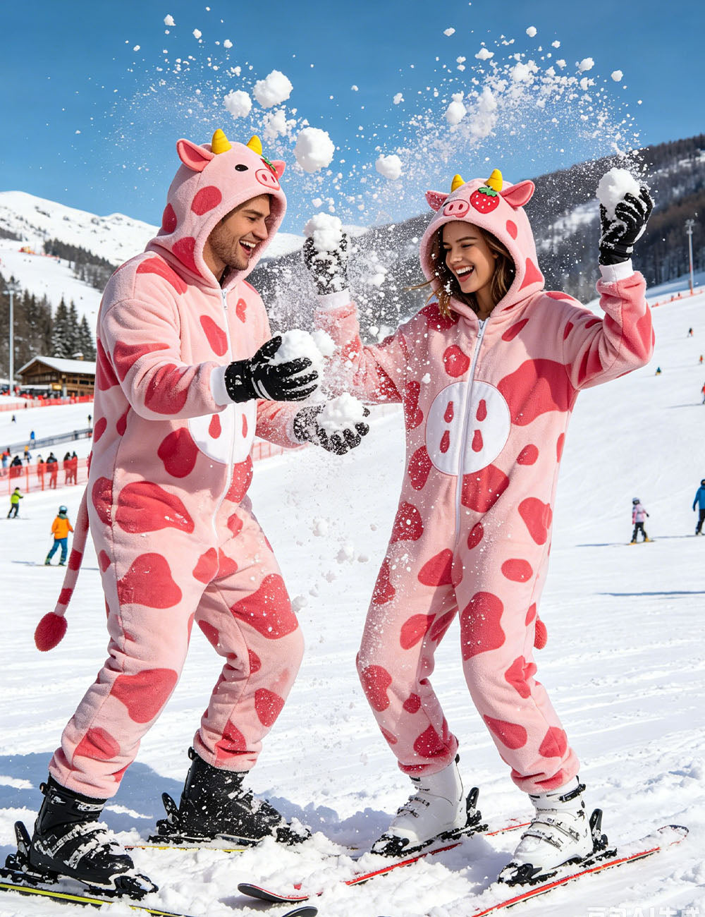 Pink Cow Costume
