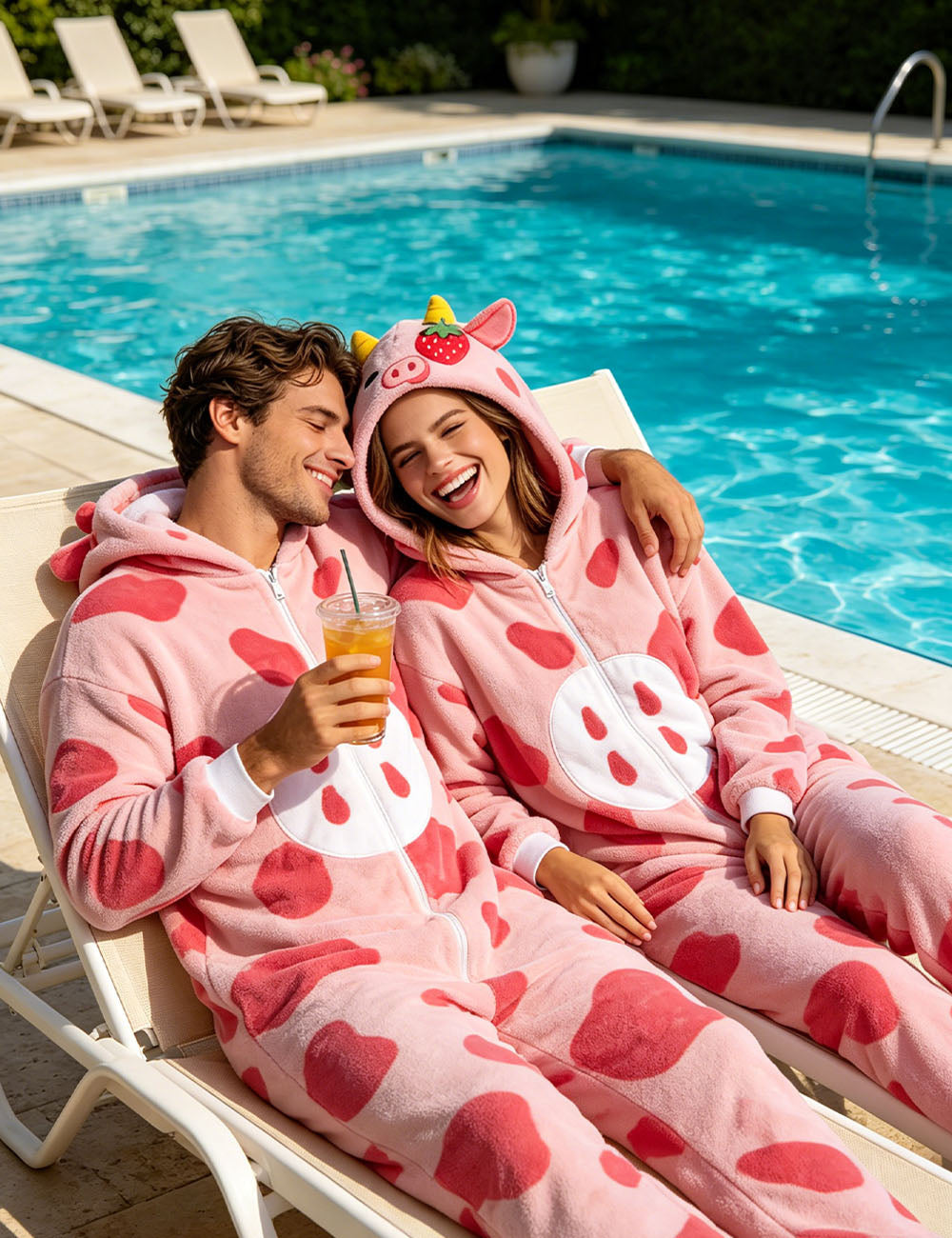 Pink Cow Costume