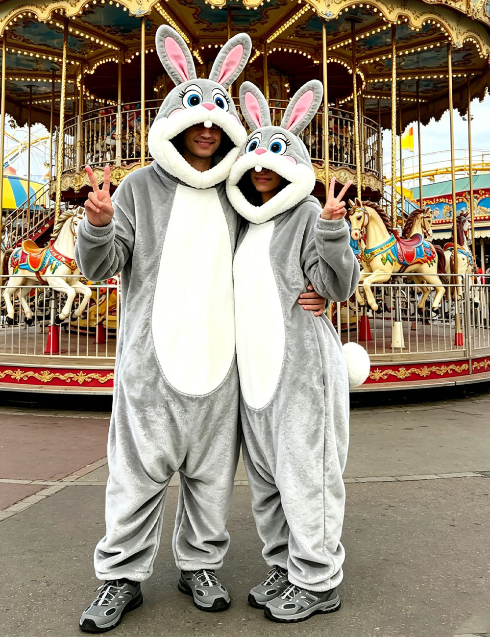 Big Mouth Rabbit Costume