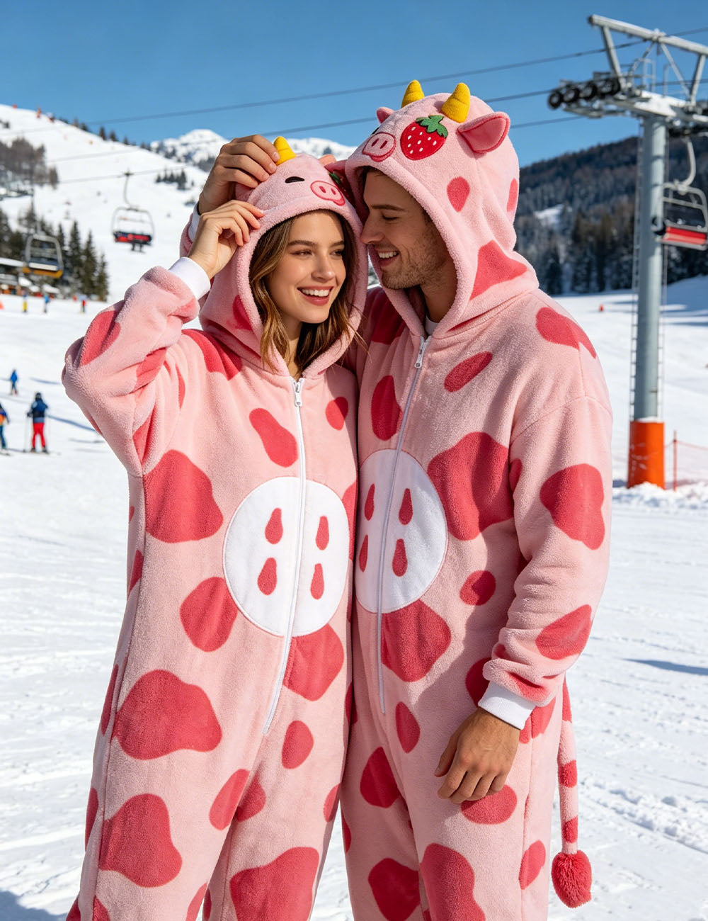 Pink Cow Costume