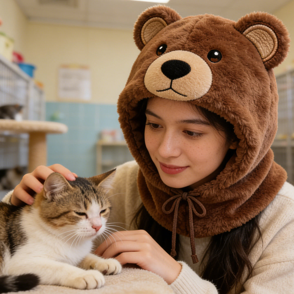 Teddy Bear Headgear - ANACOSPLAYONE