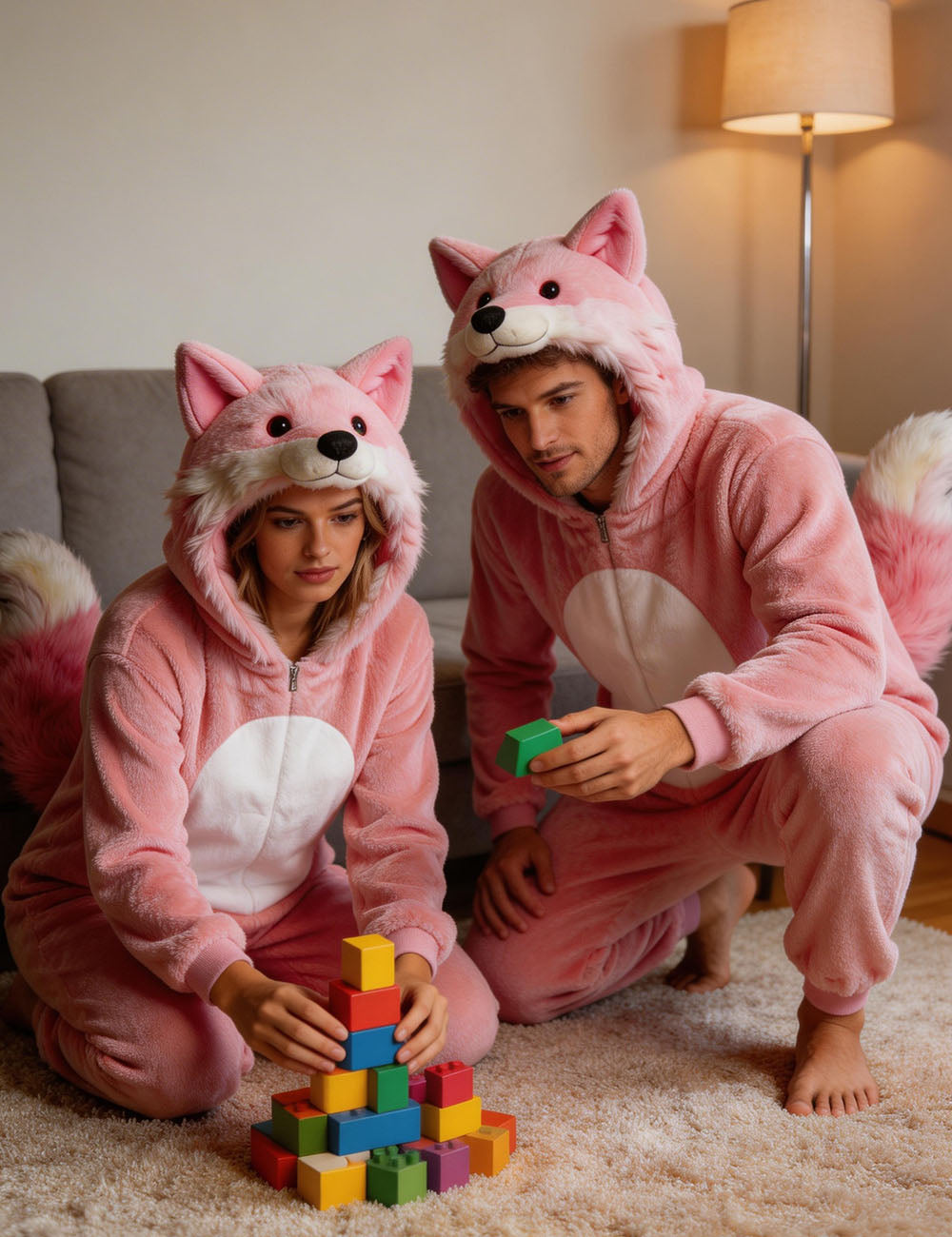 Pink Fox Costume