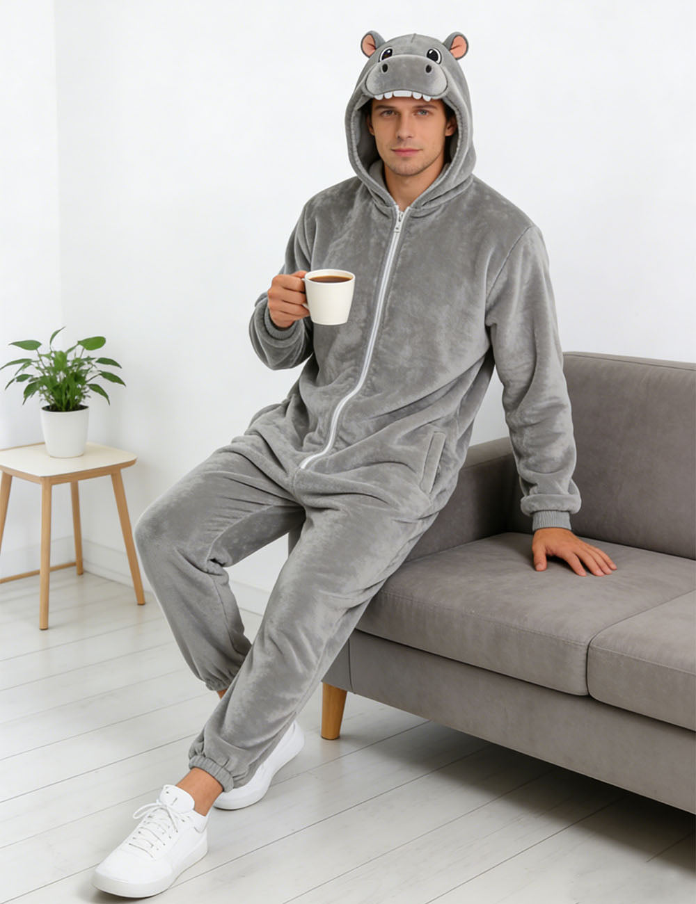 Hippo Onesie - ANACOSPLAYONE
