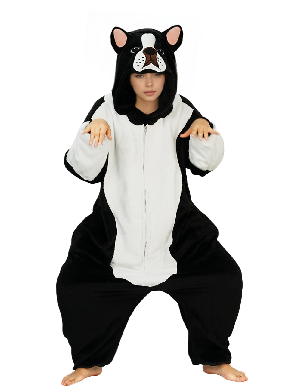 Boston Terrier Dog Onesie - ANACOSPLAYONE