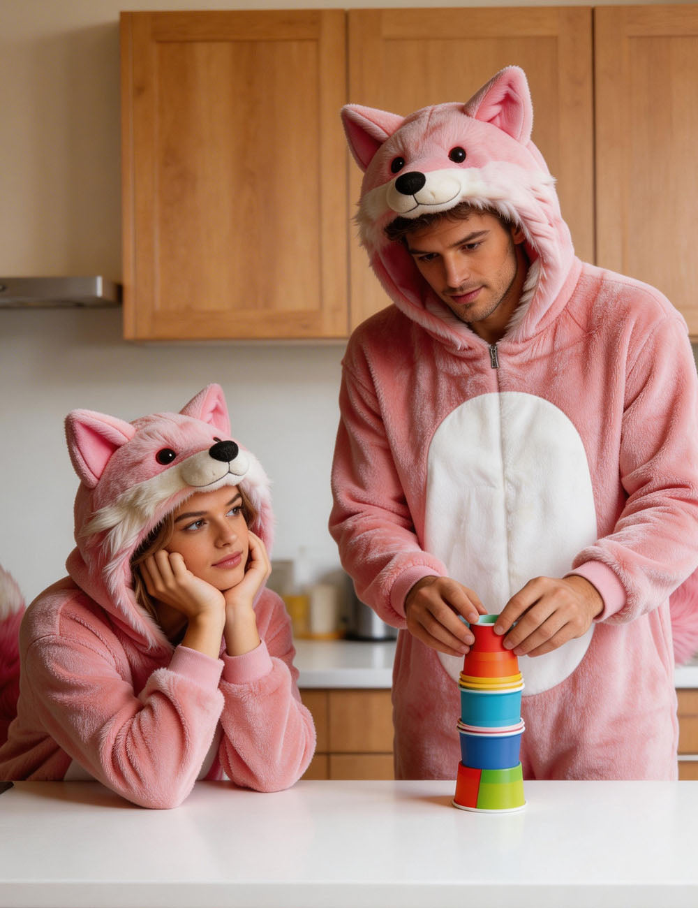 Pink Fox Costume