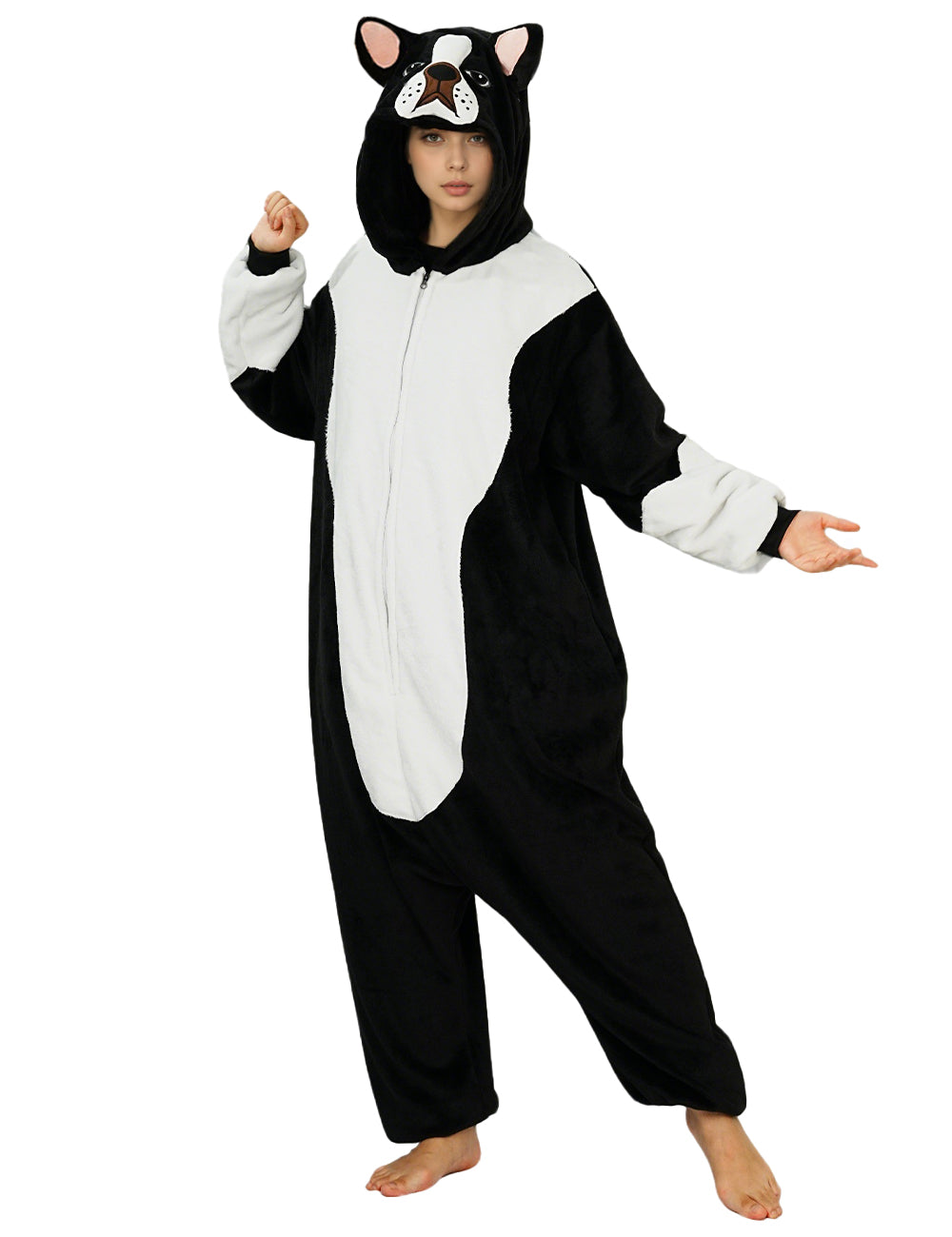 Boston Terrier Dog Onesie - ANACOSPLAYONE