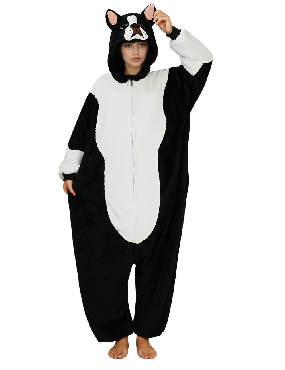 Boston Terrier Dog Onesie - ANACOSPLAYONE