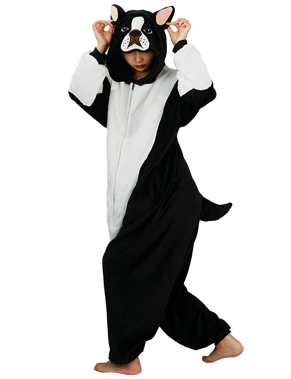 Boston Terrier Dog Onesie - ANACOSPLAYONE