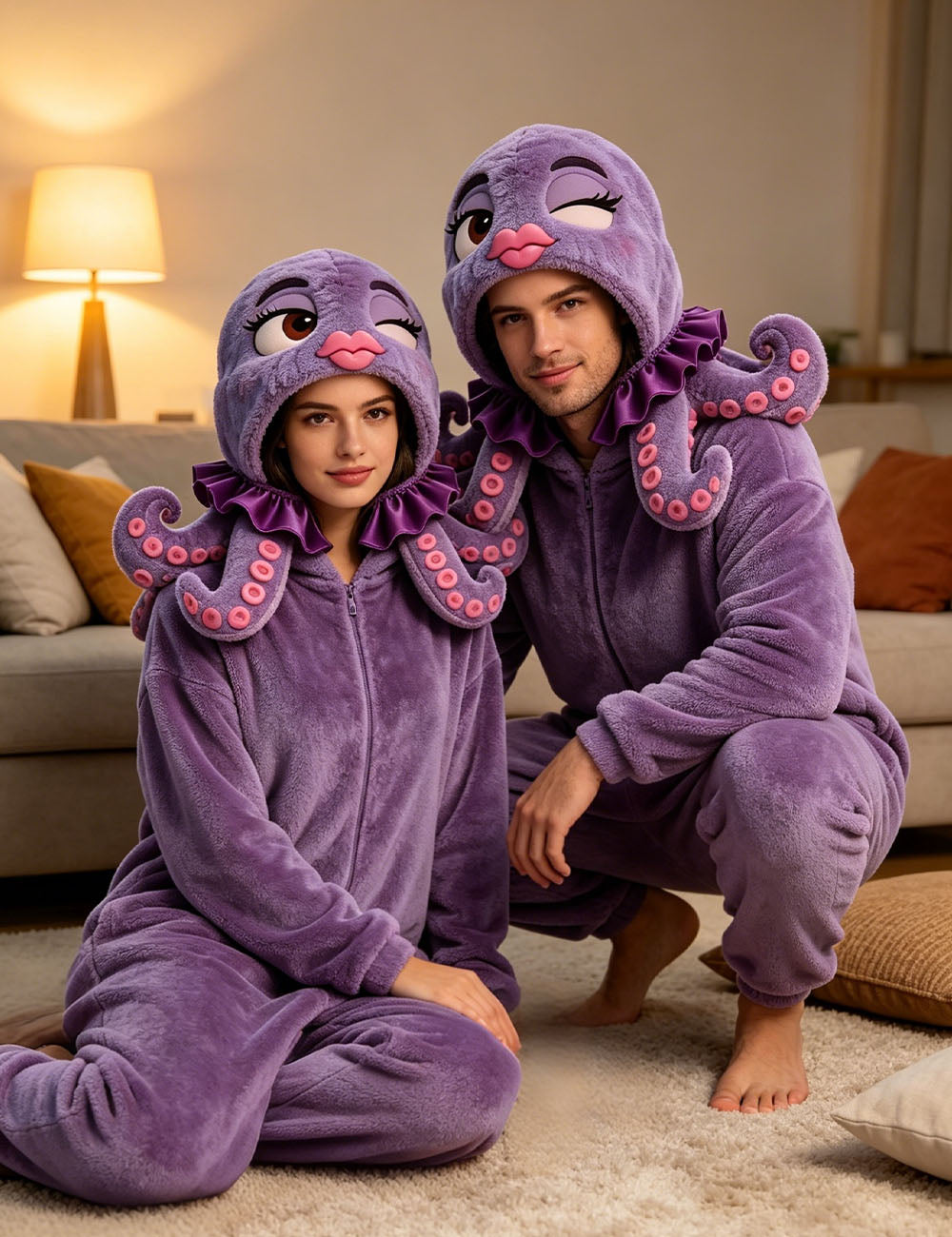 Purple Octopus Costume