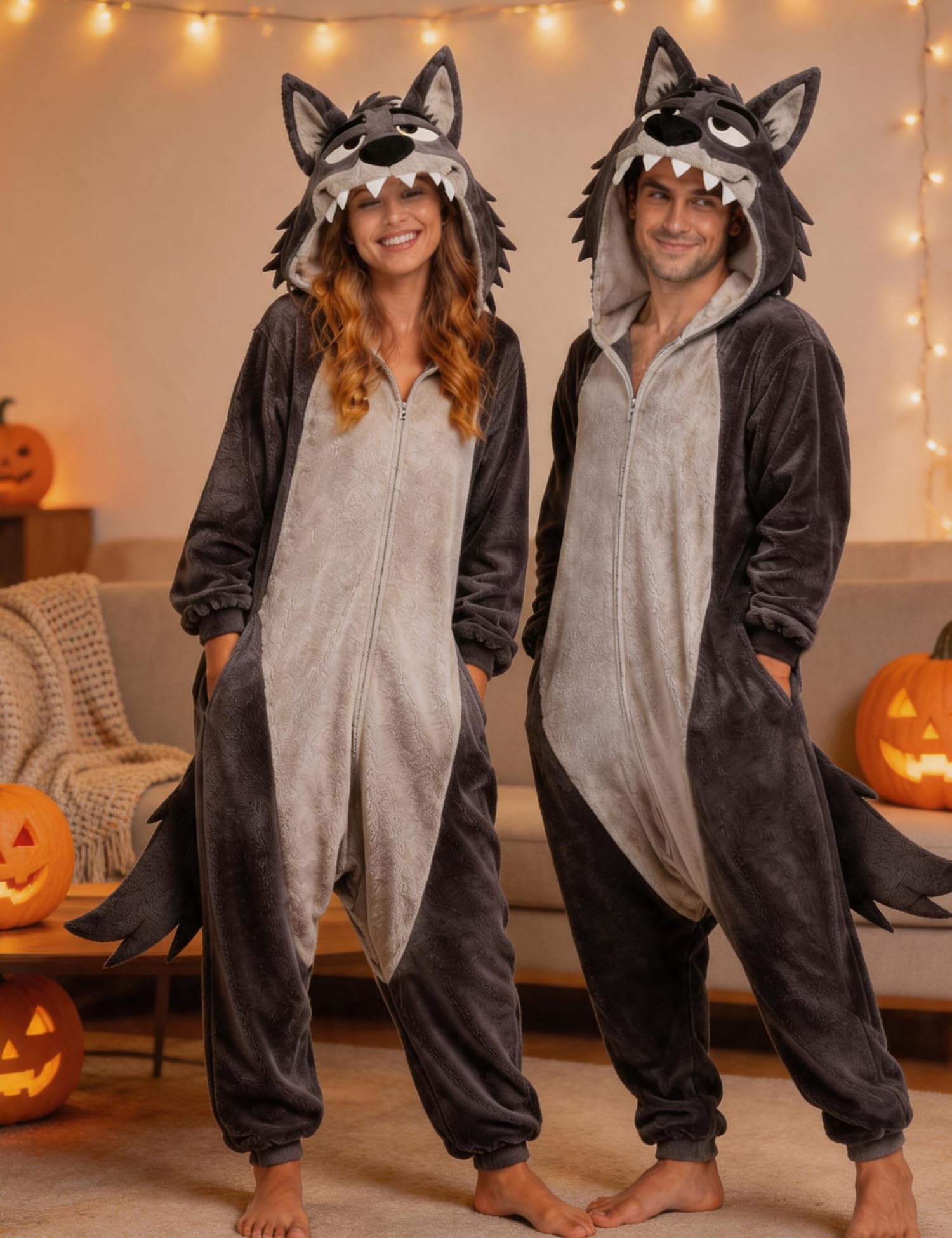 Grey Wolf Costume