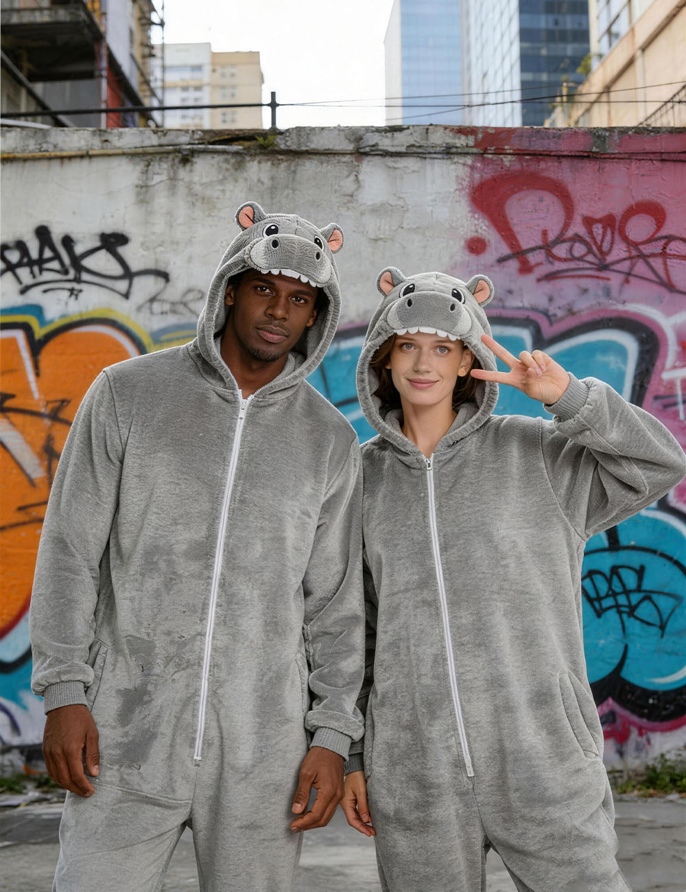 Hippo Onesie - ANACOSPLAYONE