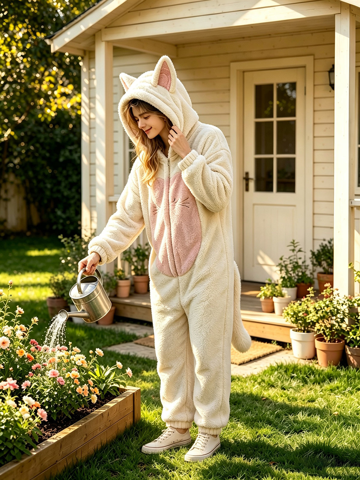 White Cat Costume