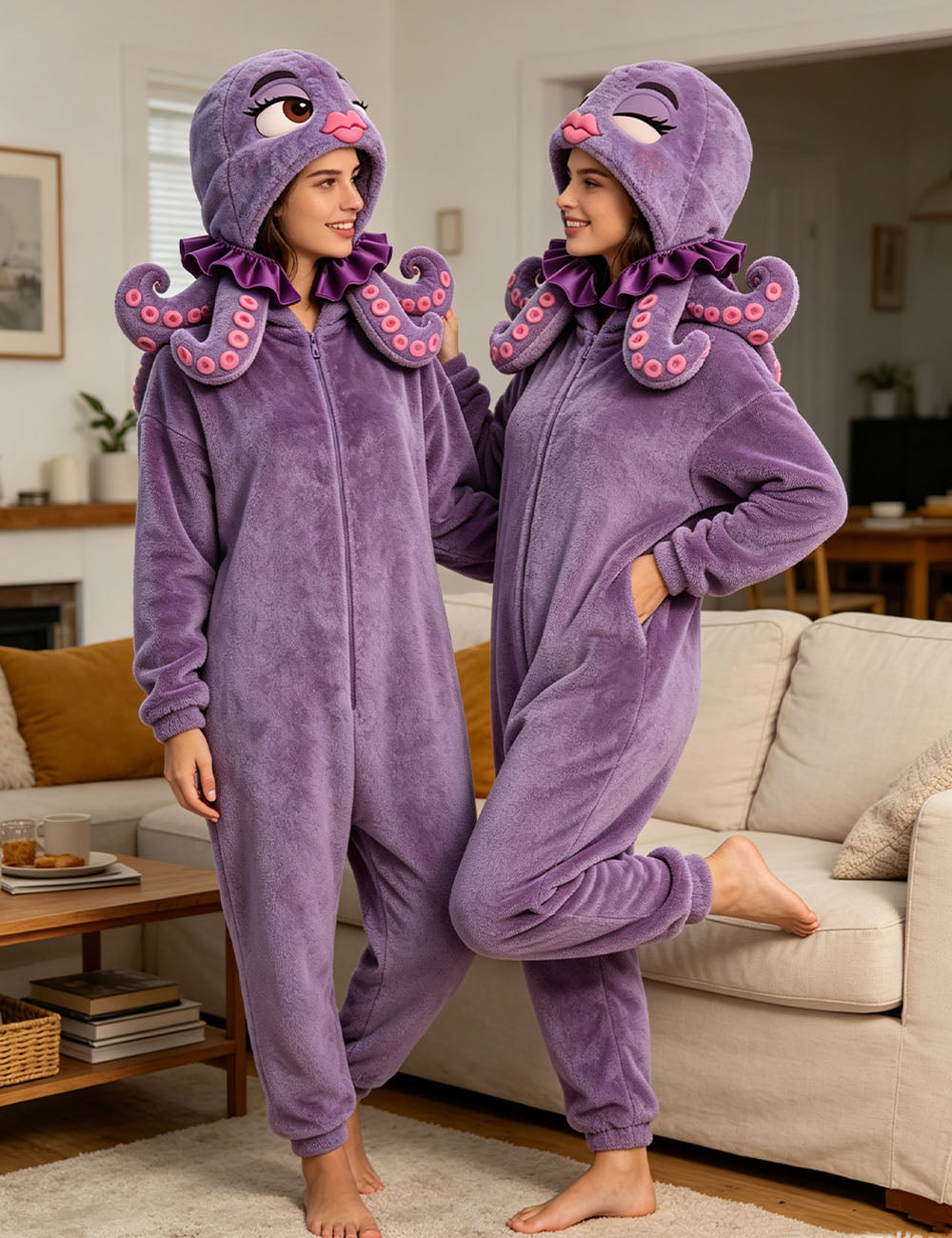 Purple Octopus Costume