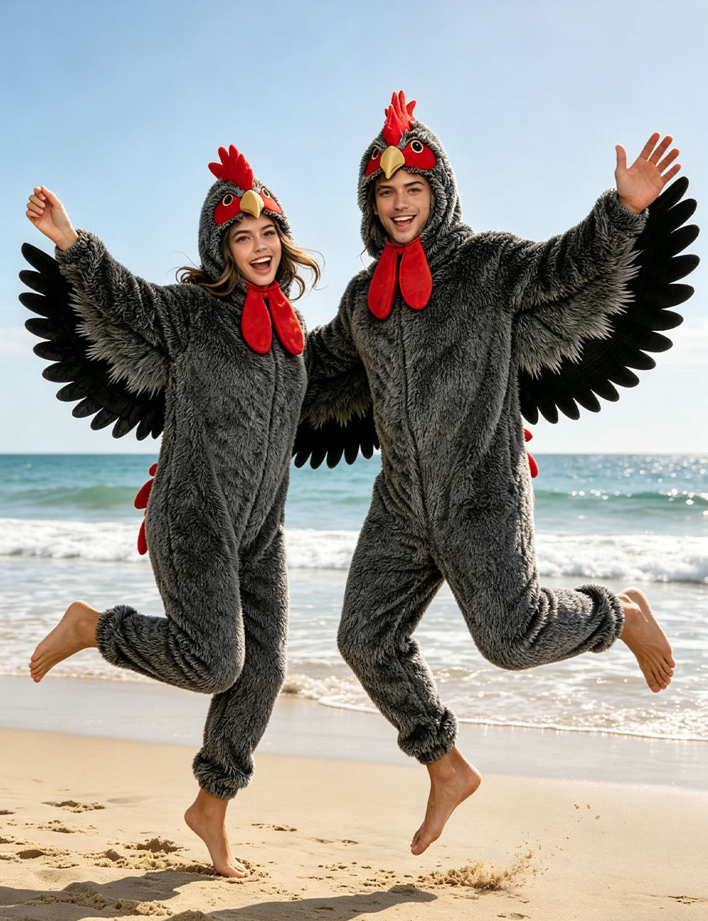 Black Rooster Costume