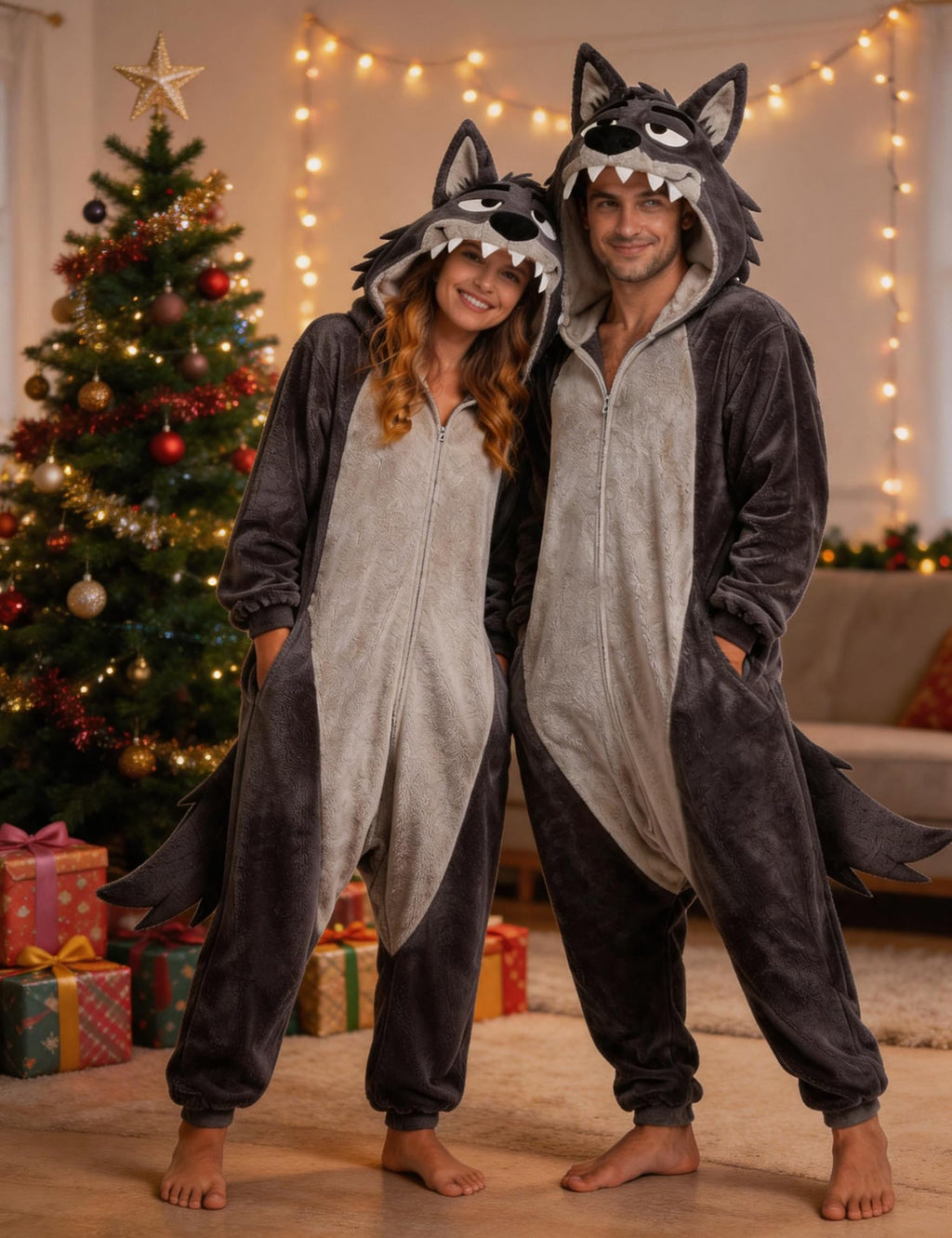 Grey Wolf Costume
