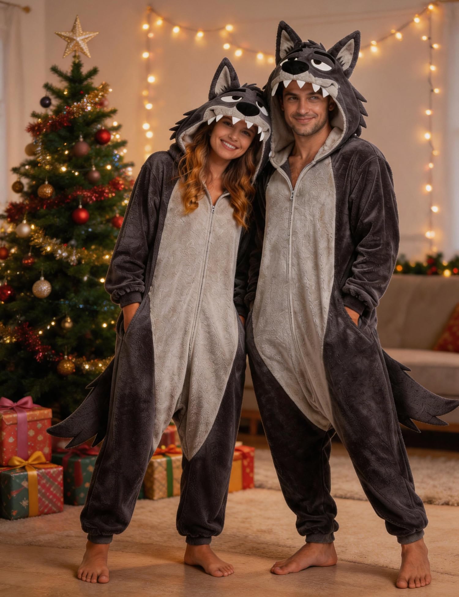 Grey Wolf Costume