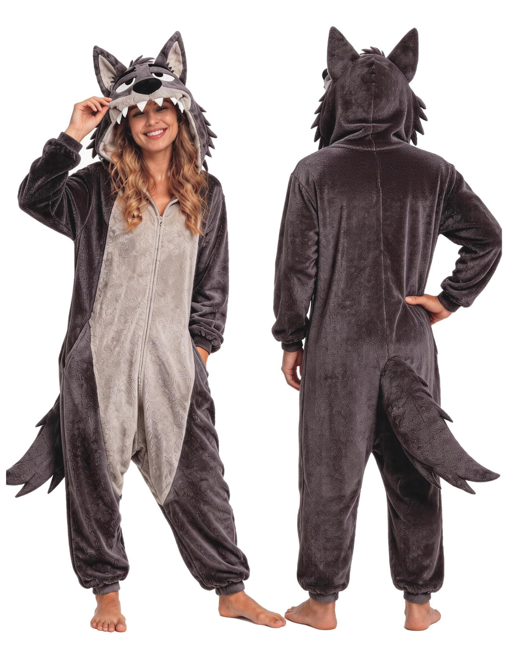 Grey Wolf Costume