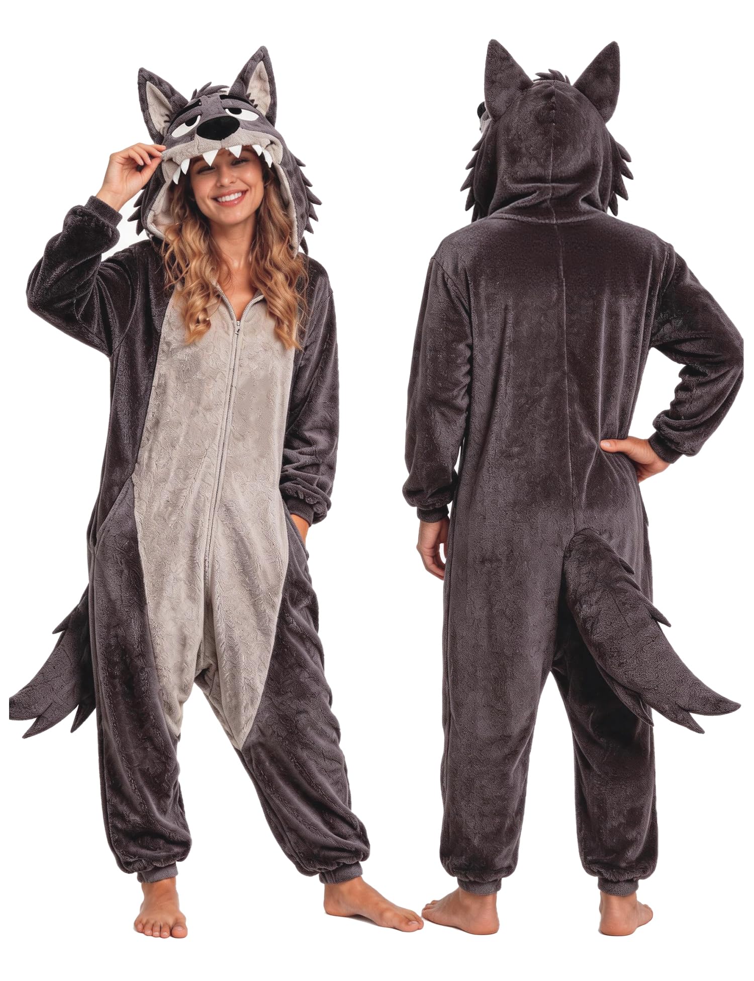 Grey Wolf Costume