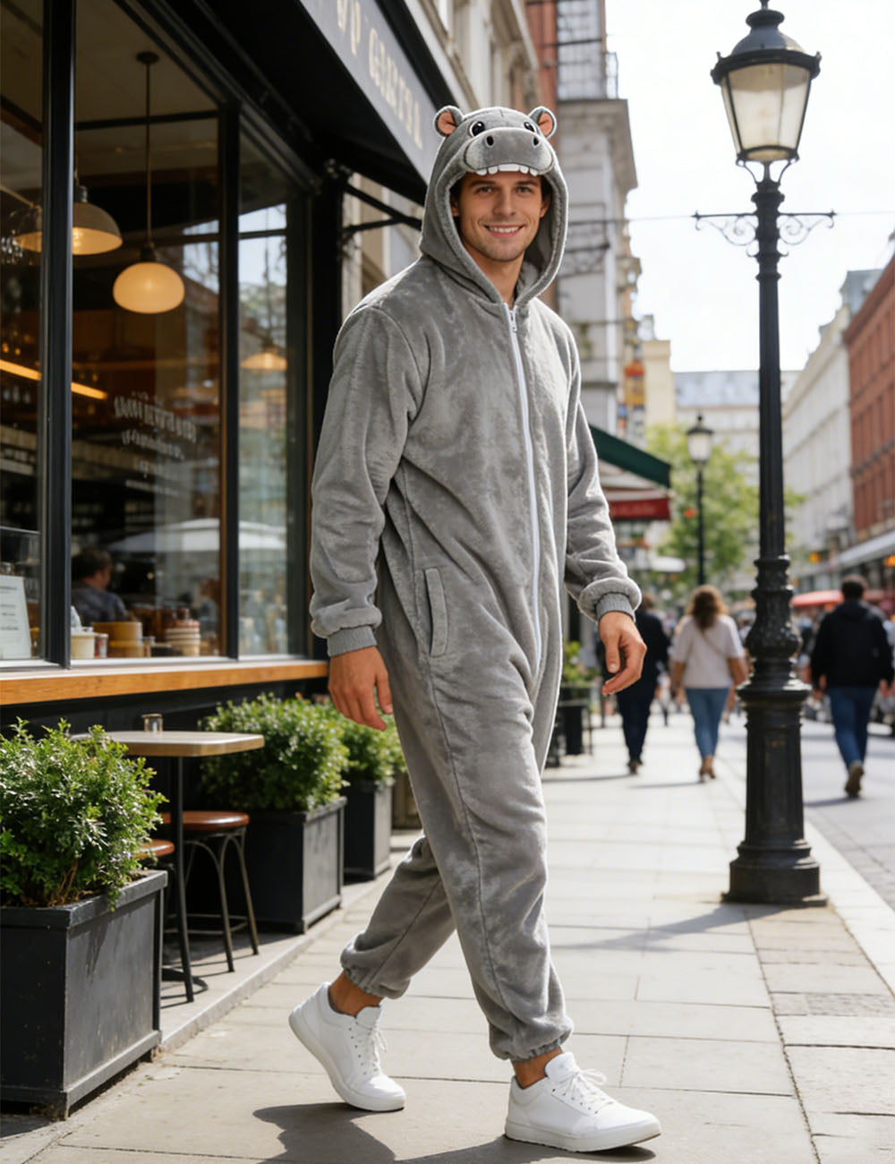 Hippo Onesie - ANACOSPLAYONE