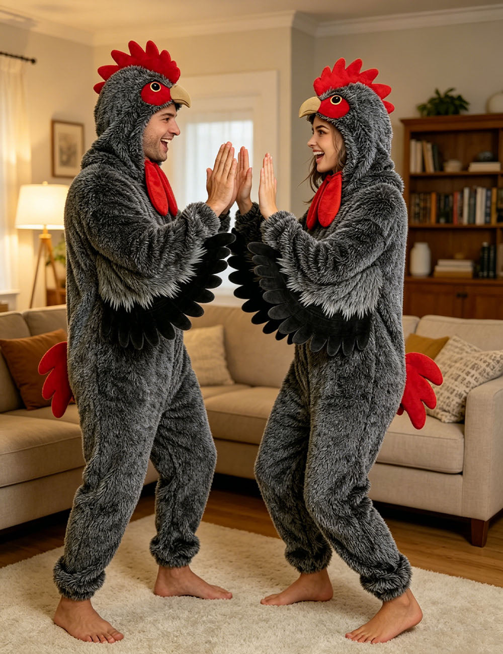 Black Rooster Costume