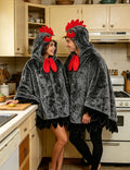 Black Rooster Top Costume