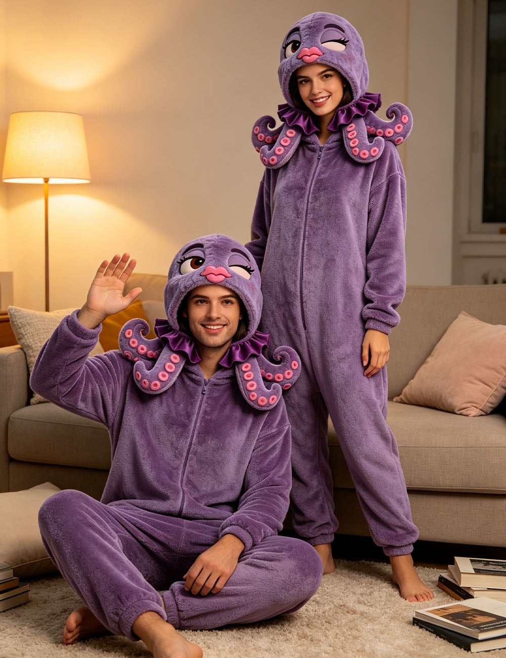 Purple Octopus Costume