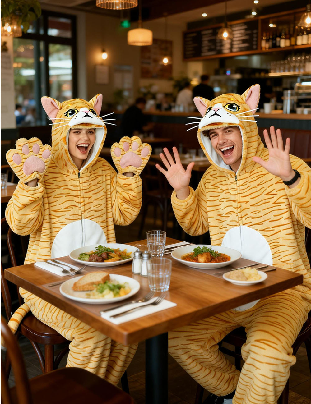 Ginger cat Onesie - ANACOSPLAYONE