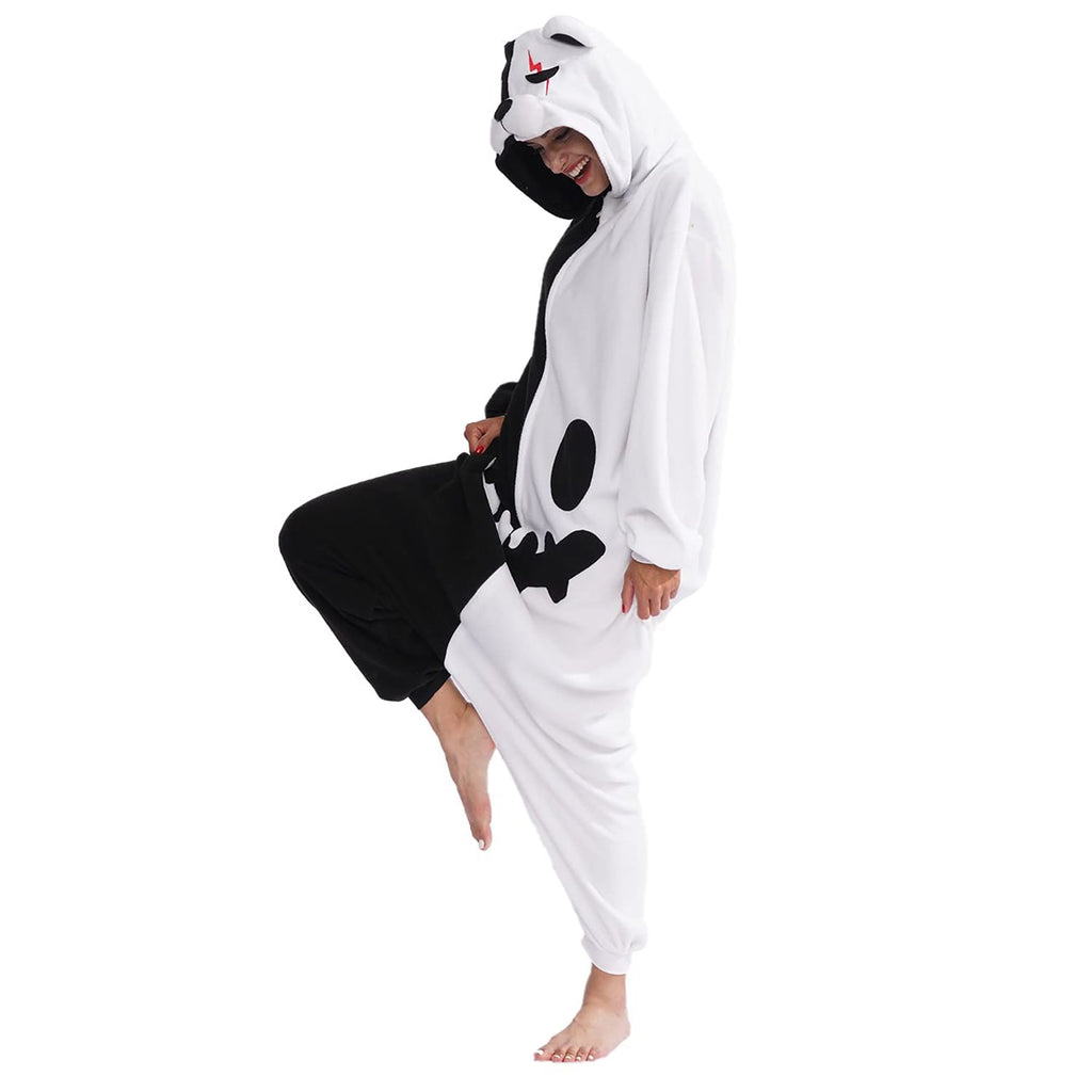Black-White Bear Onesie - ANACOSPLAYONE